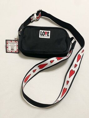 Brighton Love Essentials Cross Body Bag Heart Strap